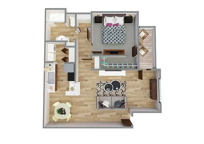Floor plan 1X1