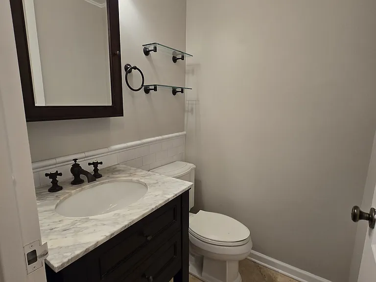 Half bathroom