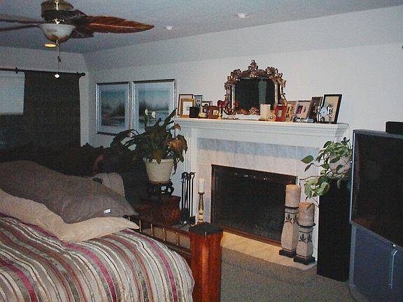 Master Bedroom w/ fireplace