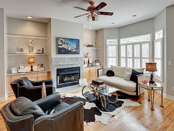 Tastefully designed living room