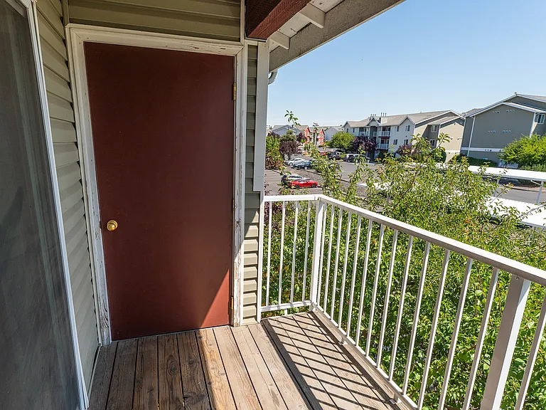 Your Own Private Balcony & Storage Space