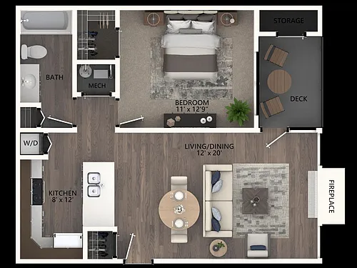 Floor plan White Spruce