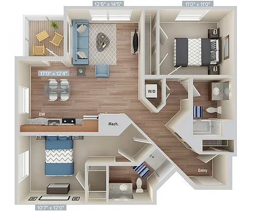 Floor plan 652