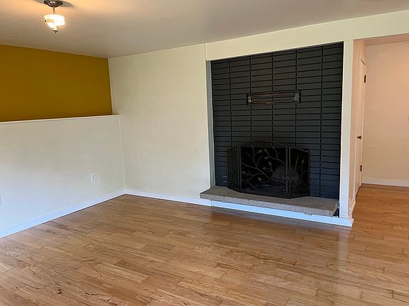 fireplace in living room