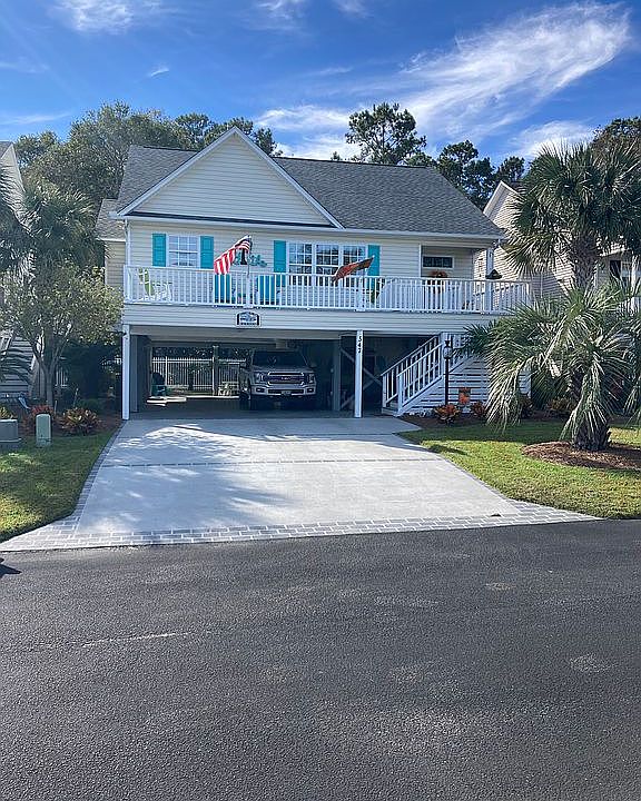 Raised Beach House 