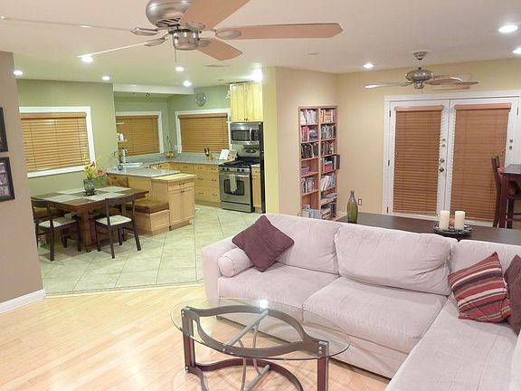 Open concept living space.