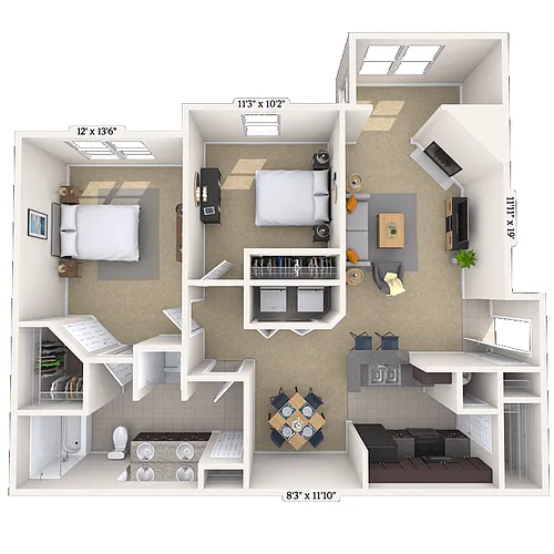 Floor plan Belmont
