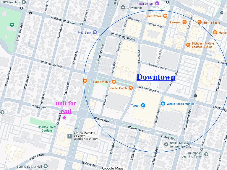 Immediately adjacent to the Downtown CityLine
