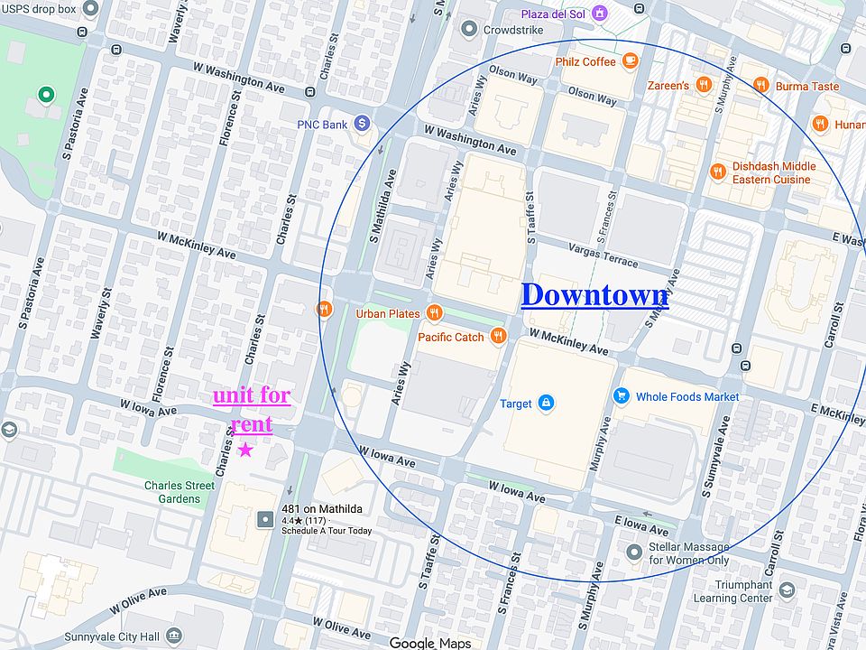Immediately adjacent to the Downtown CityLine