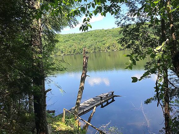Dock view bottom of stairs