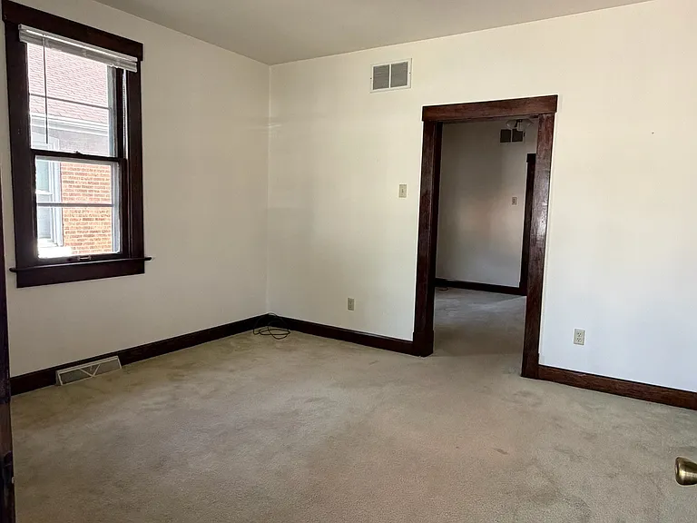 Living Room upon entering the house from the front door.