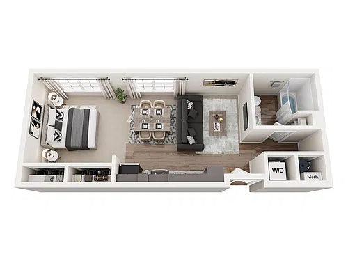 Floor plan E1