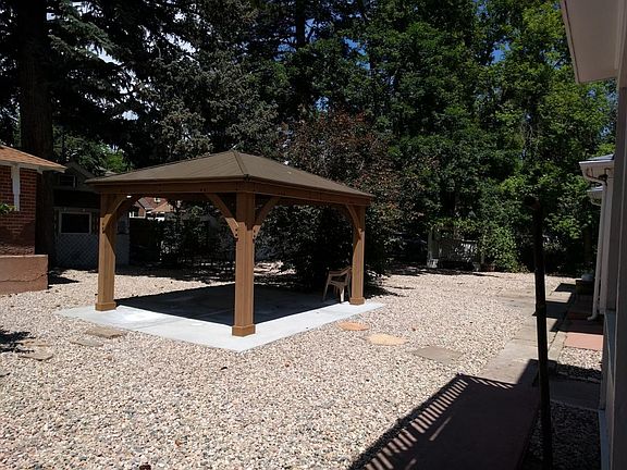 Garden Arbor Patio Area