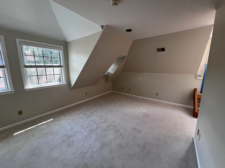 Lower level bedroom (w/ en suite bathroom)