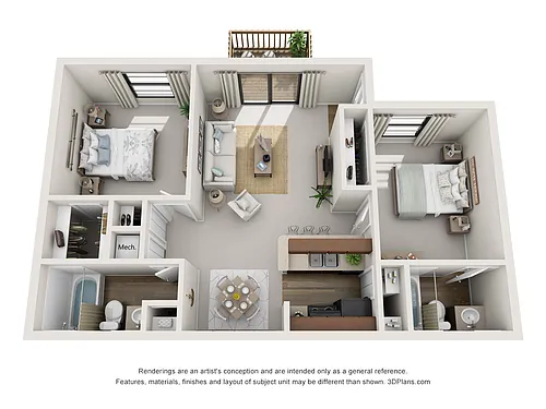 Floor plan B1
