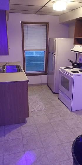 New refrigerator, Newer stove and Flooing,