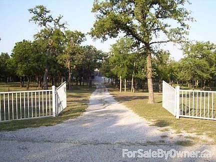 View from front gate