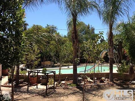 Part of the backyard.