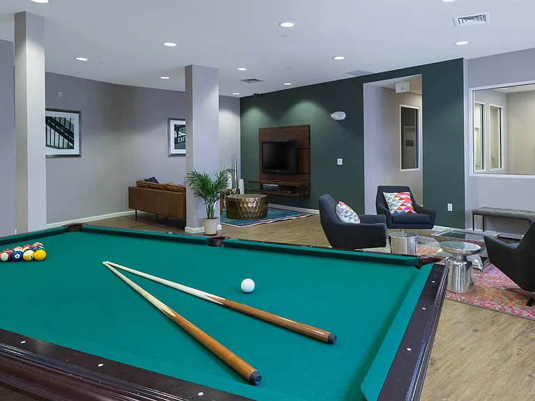 Clubhouse with Pool Table