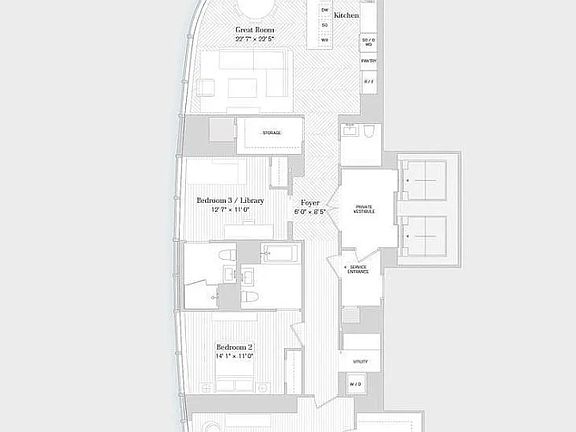 2nd image of 111 Murray St #33W