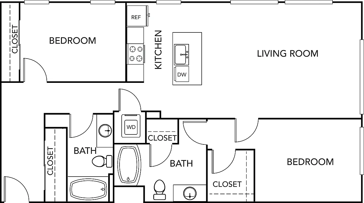 Floor plan Jackson D2