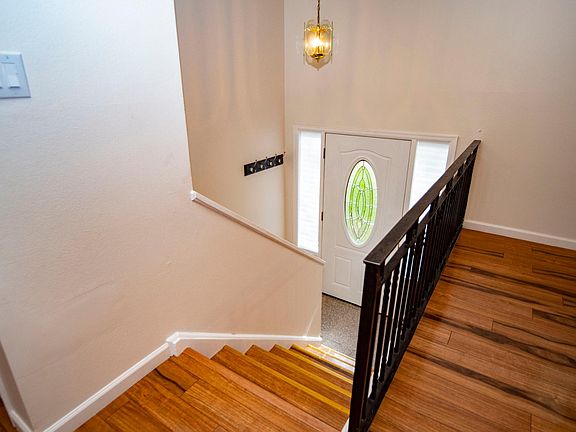 Main floor is up one flight of stairs.