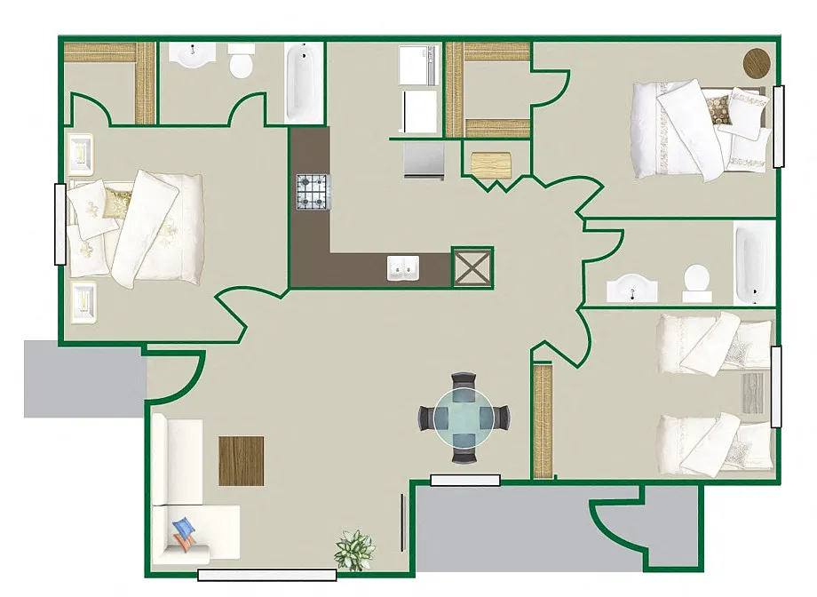 Floor plan C1