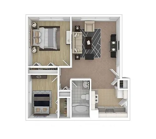 Floor plan B1