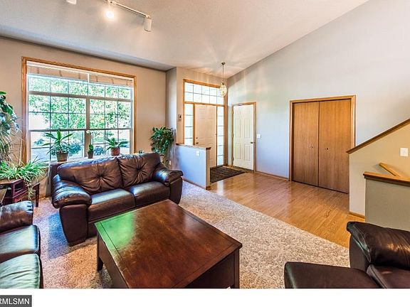 Spacious living room and entryway!