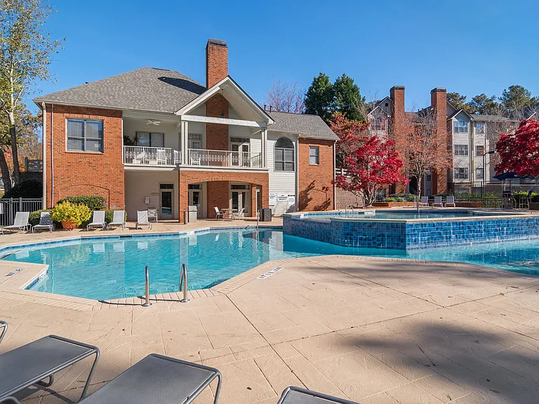 Poolside Lounge Area