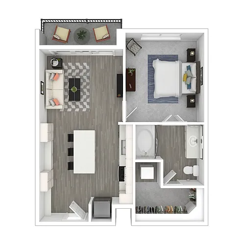 Floor plan A1a