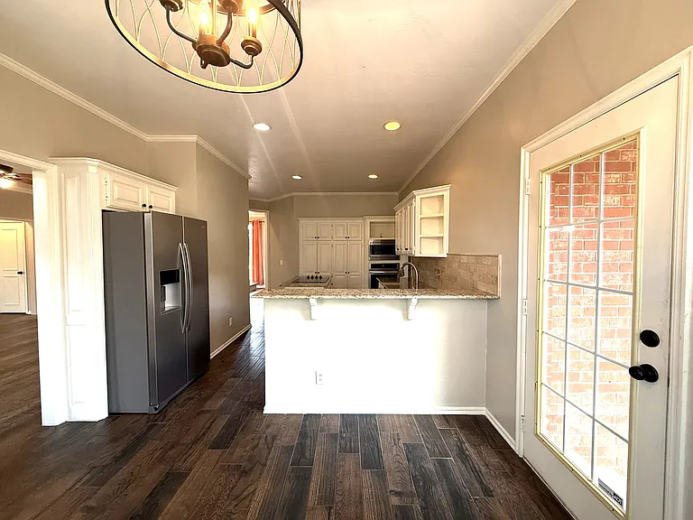 View of the kitchen from the breakfast nook.