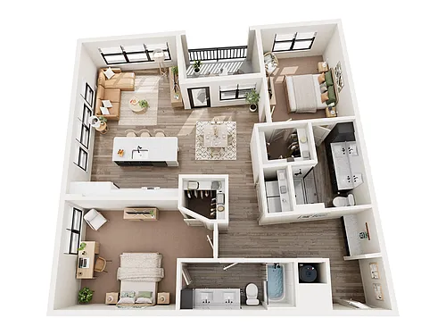 Floor plan B8