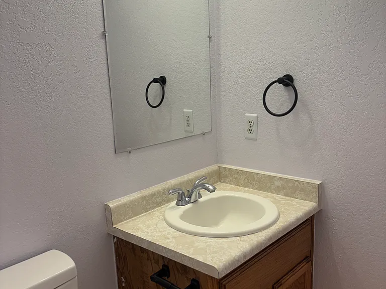 Half bathroom on main level