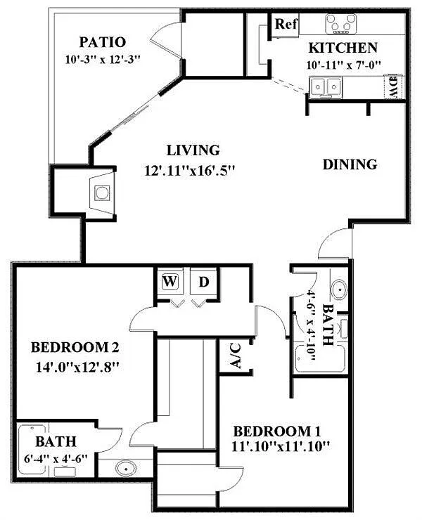 Floor plan B4