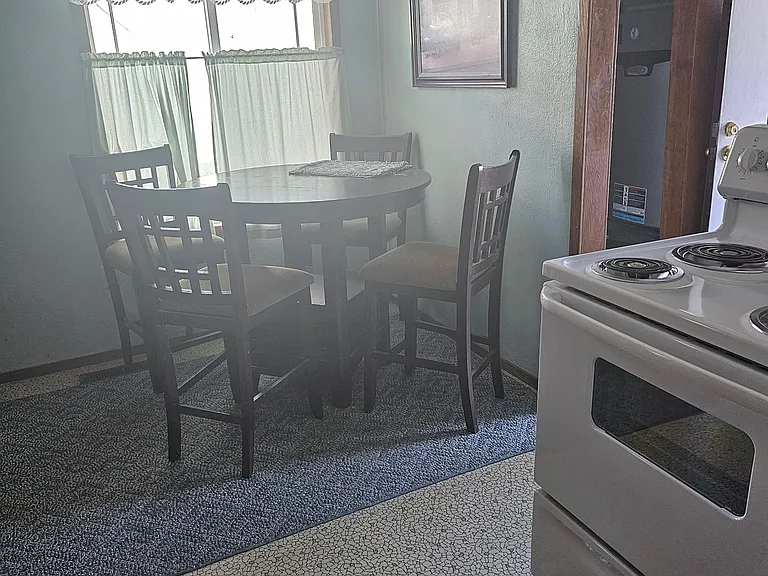Kitchen dining view