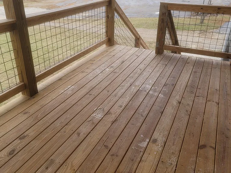 Front deck