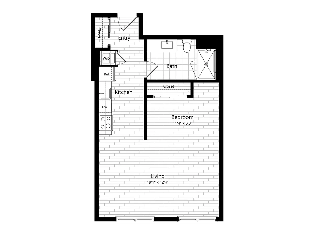 Floor plan 105