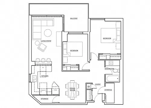 Floor plan The York