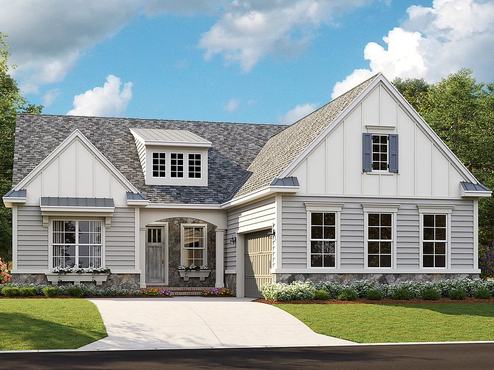 Santa Rosa - American Cottage 2-Car Courtyard Garage Note Renderings may show optional features