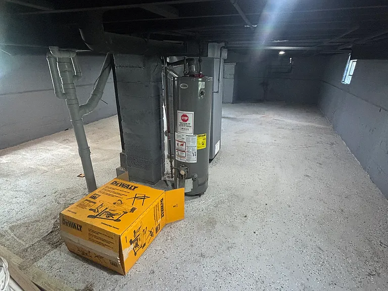 Unfinished basement