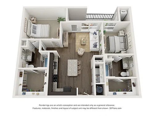 Floor plan B2