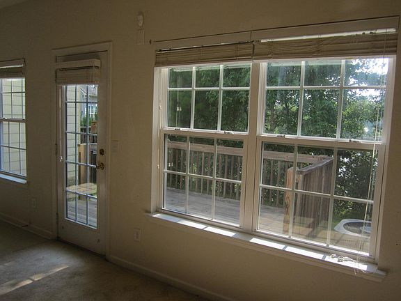 lake facing rear deck