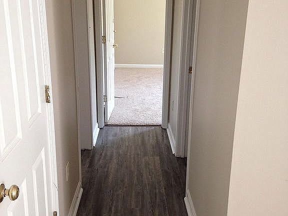 fresh paint, carpet flooring