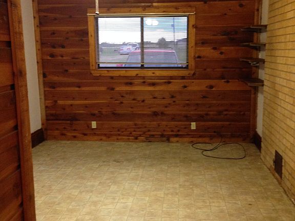 Converted garage bedroom