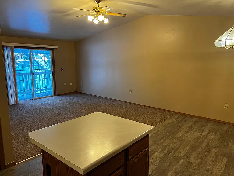 Living room with balcony
