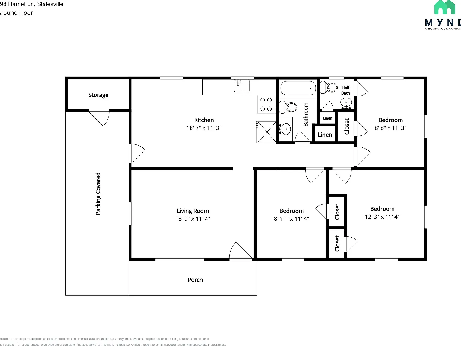 3 bed, 1.5 bath, 995 sqft, $1,610 — Photo 4