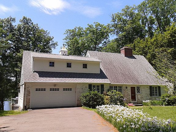 Newly repaved driveway
