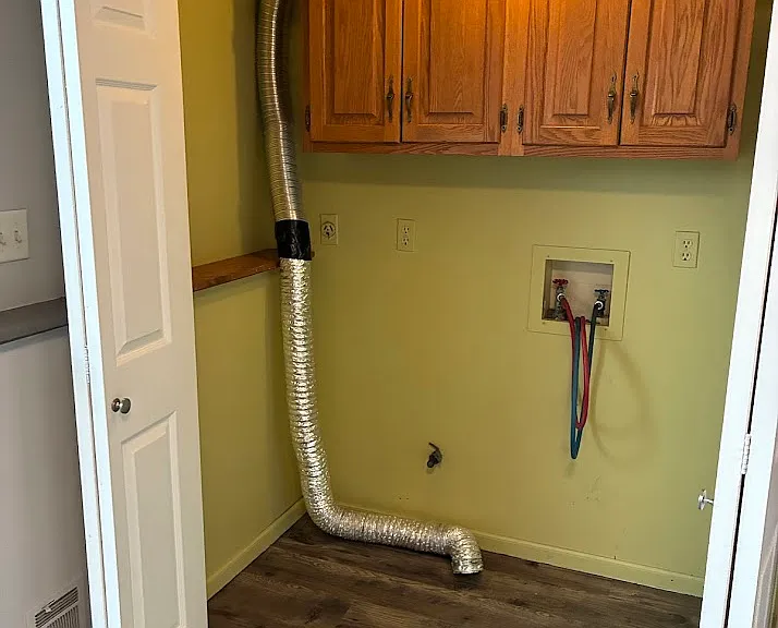 Laundry Closet, Off Kitchen