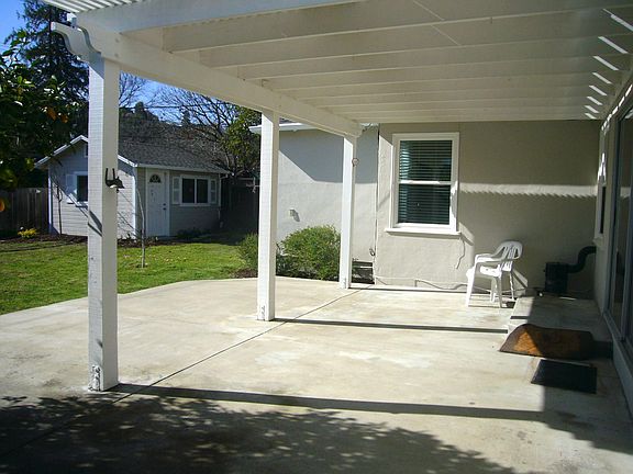 patio and "cottage"